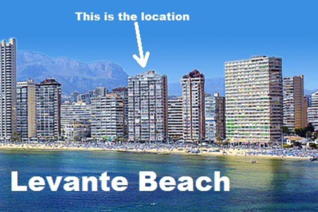 Seafront Luxury Levante Beach / Primera Linea Playa Levante Бенидорм Экстерьер фото